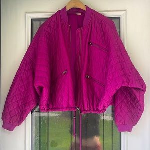 Pink / Magenta Free People Jacket